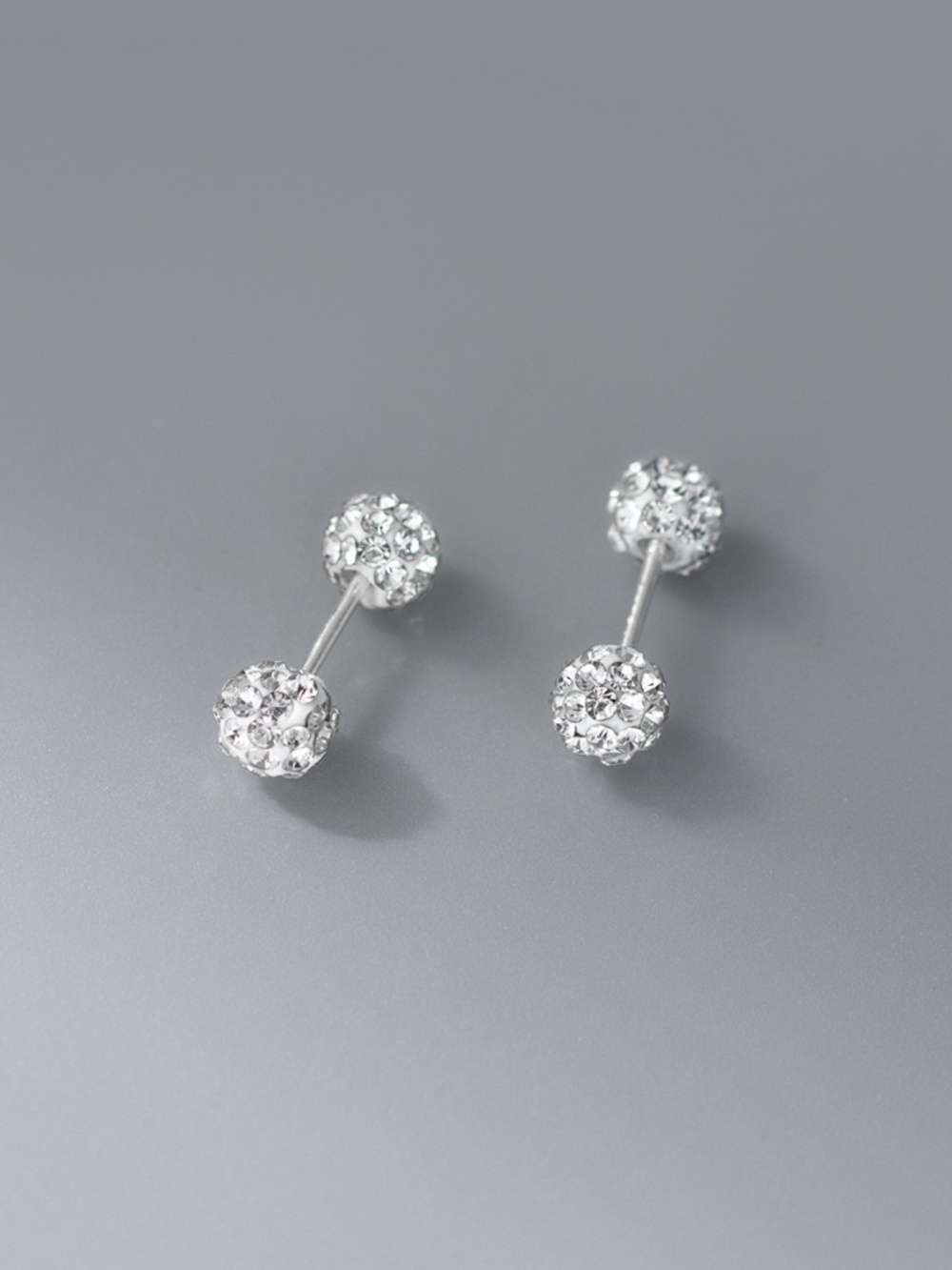NWT Double-Sided Stone Earrings Sterling Silver Gift Sister Mom Cousin Girlfrien